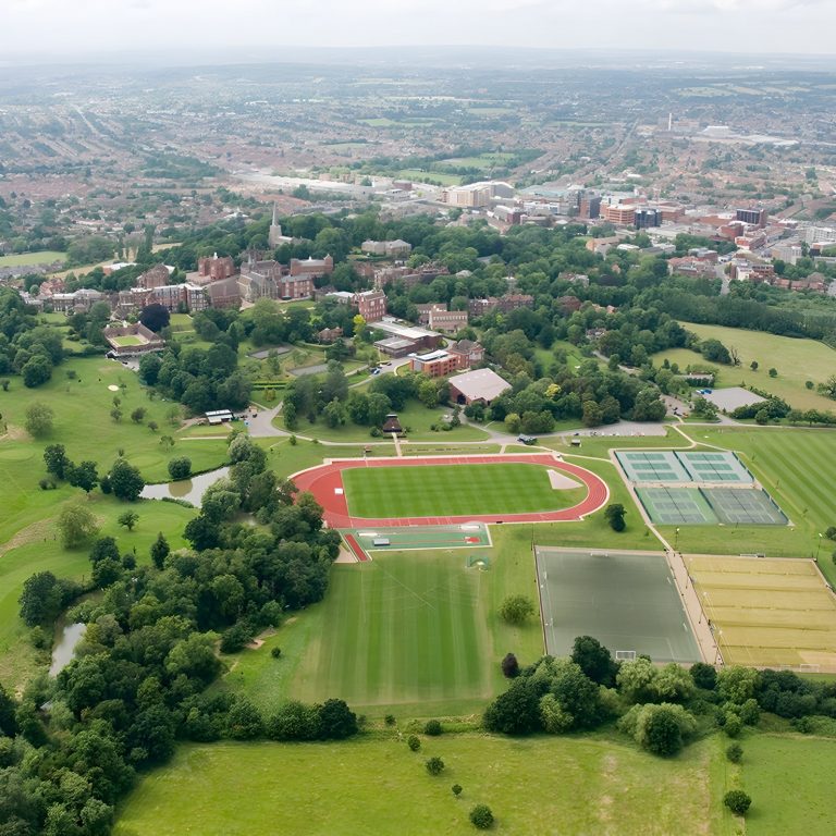 Aerial view of ground